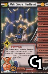 Majin Dabura, Meditated Unlimited - 109