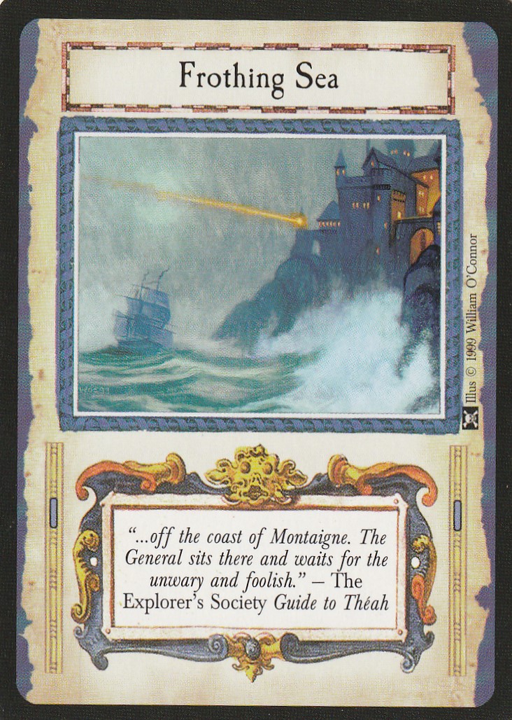 Frothing Sea
