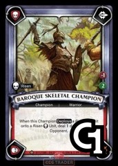 Baroque Skeletal Champion - Foil