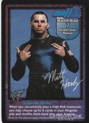 Matt Hardy Superstar Card