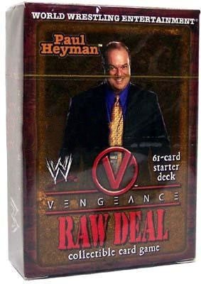 Vengeance Paul Heyman Starter Deck
