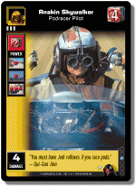 Anakin Skywalker, Podracer Pilot [Fall 1999 Promotional Foil]