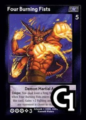 Four Burning Fists, Demon Martial Artist
