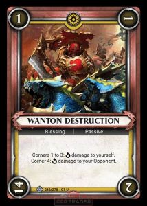 Wanton Destruction - Foil