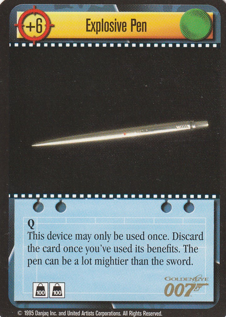 Explosive Pen