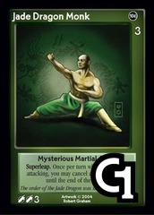 Jade Dragon Monk, Mysterious Martial Artist