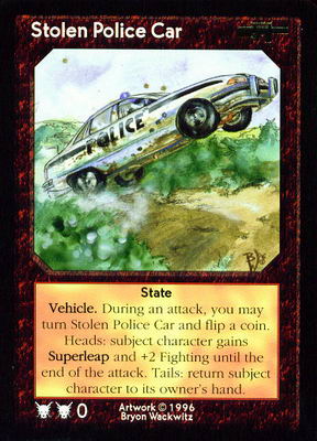 Stolen Police Car