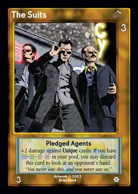 The Suits, Pledged Agents