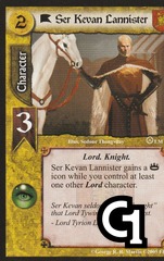 Ser Kevan Lannister