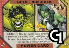 Hulk / She-Hulk (Special: Wipeout) 124/250