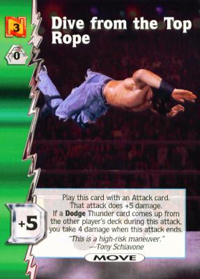 Dive From the Top Rope