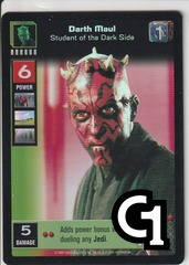 Darth Maul, Student of the Dark Side [Foil]