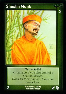 Shaolin Monk, Martial Artist