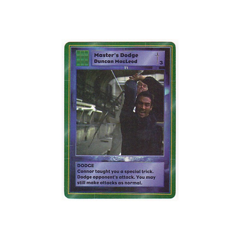 Duncan MacLeod : Masters Dodge