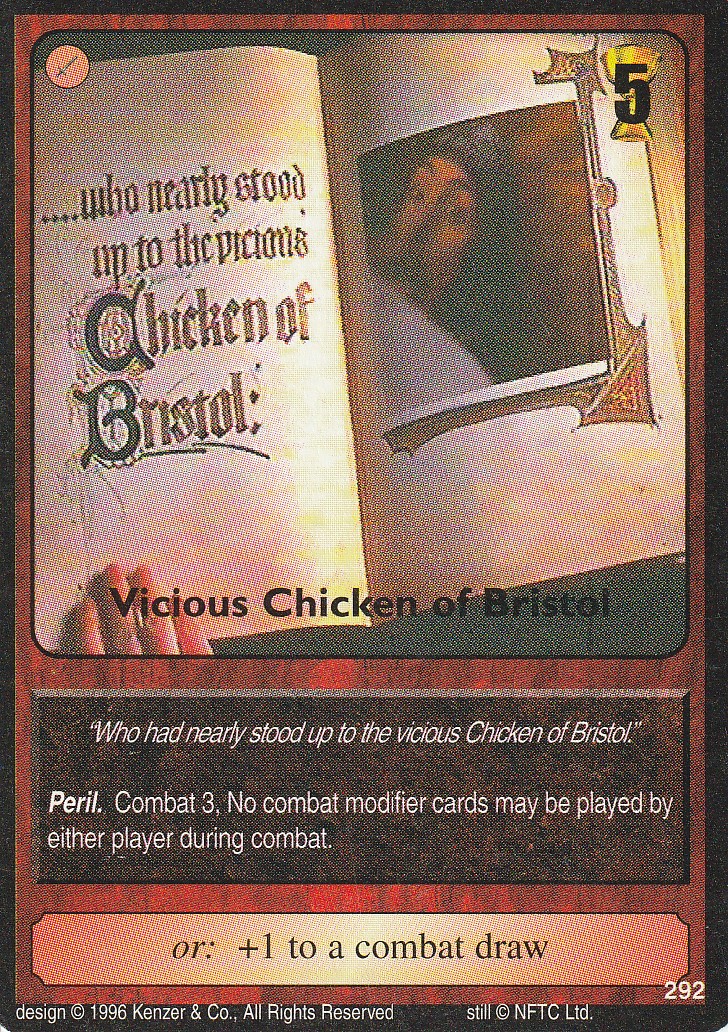 Vicious chicken of Bristol