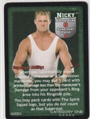 Nicky (The Spirit Squad) Superstar Card