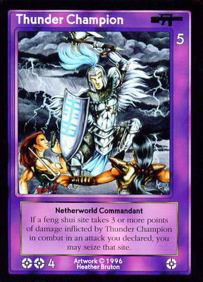 Thunder Champion, Netherworld Commandant