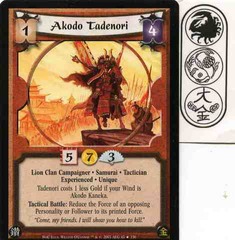 Akodo Tadenori (Experienced)