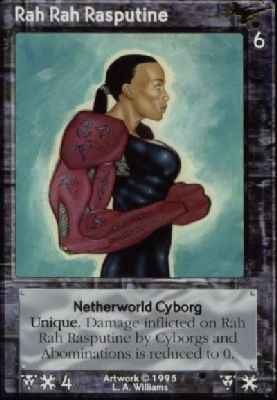 Rah Rah Rasputine, Netherworld Cyborg