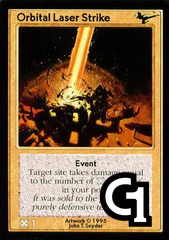 Orbital Laser Strike