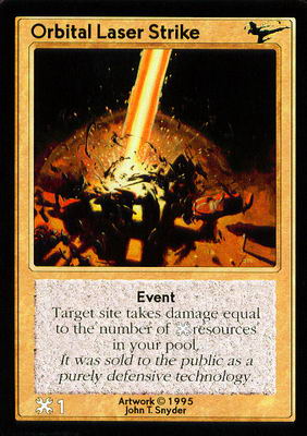 Orbital Laser Strike