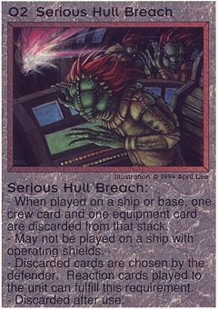 Serious Hull Breach