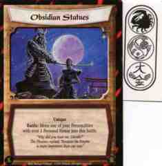 Obsidian Statues
