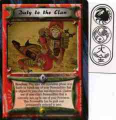 Duty to the Clan
