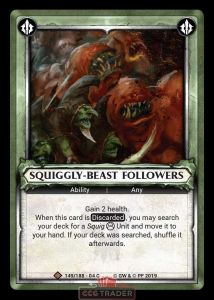 Squiggly-Beast Followers - Foil