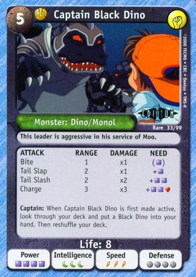 Captain Black Dino