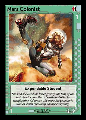 Mars Colonist, Expendable Student