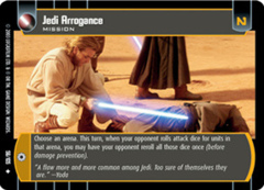 Jedi Arrogance