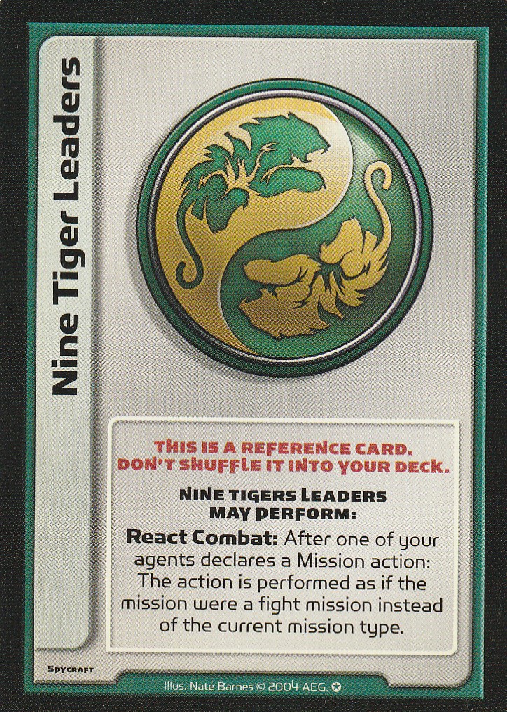 Nine Tiger Leaders