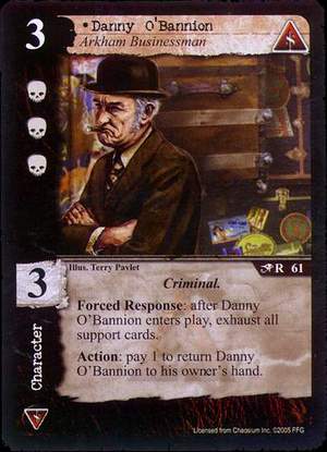 Danny OBannion, Arkham Businessman