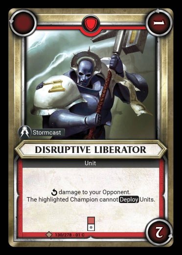 Disruptive Liberator