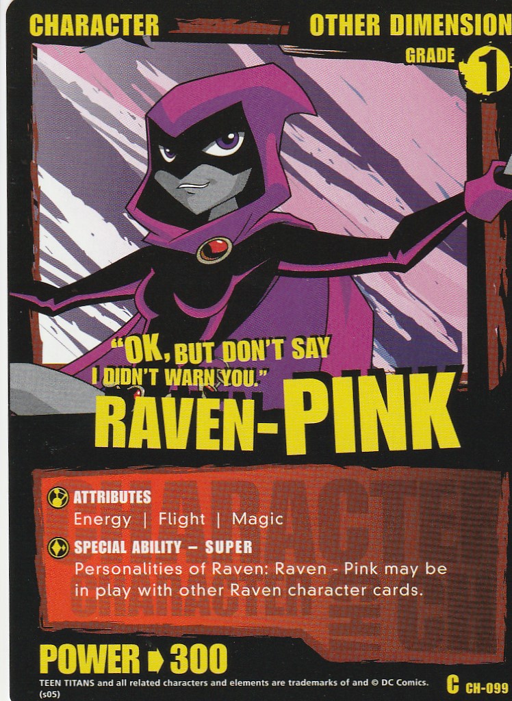 Raven - Pink