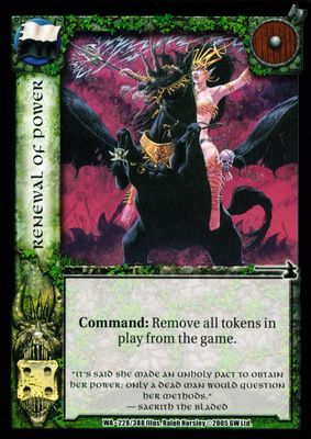 Renewal of Power