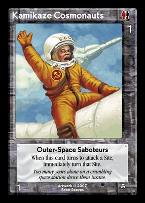 Kamikaze Cosmonauts, Outer-Space Saboteurs