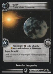 Earth, Cradle of the Federation Reprint