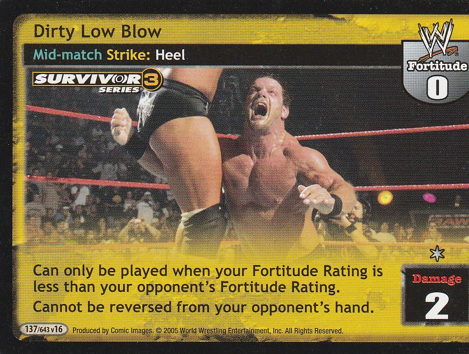 Dirty Low Blow (SS3)