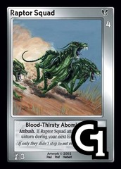 Raptor Squad, Blood-Thirsty Abominations