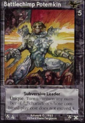 Battlechimp Potemkin, Subversive Leader