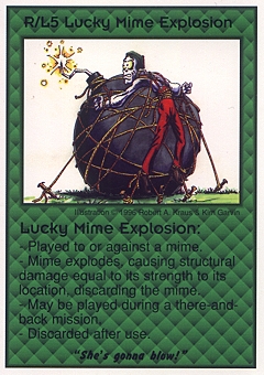 Lucky Mime Explosion (Blow)