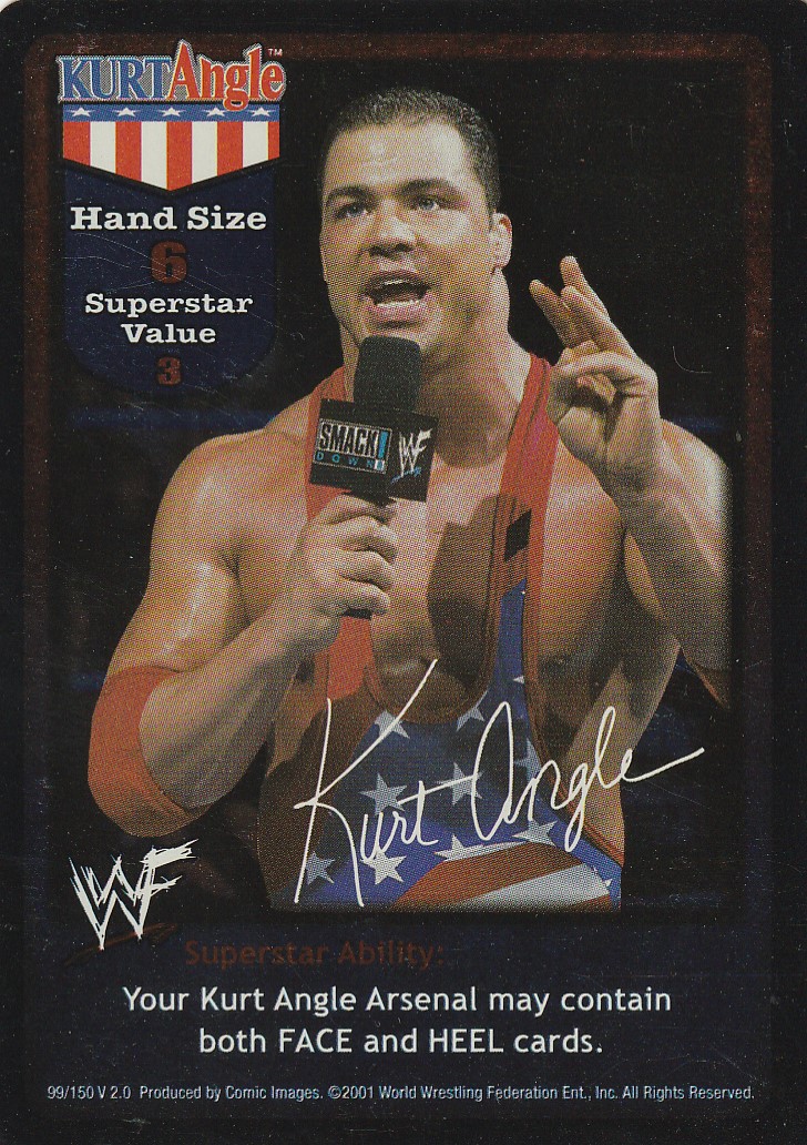 Kurt Angle Superstar Card
