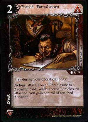 Forced Foreclosure