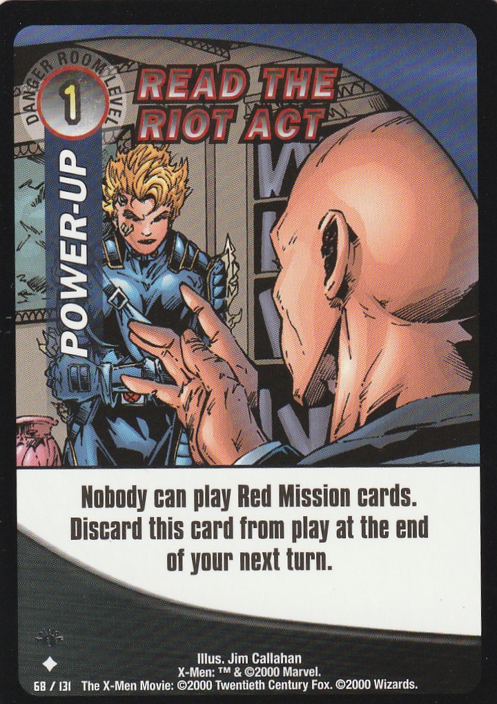 Read the Riot Act