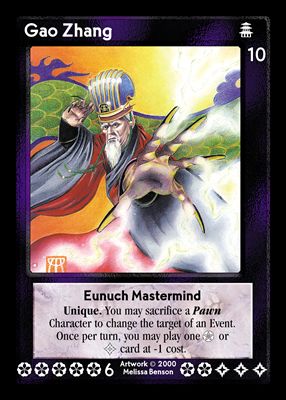 Gao Zhang vPAP, Eunuch Mastermind