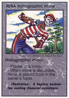 Holographic Mime