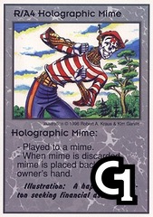 Holographic Mime