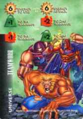 Universe: Teamwork-Energy 6E FS +1+2  Magneto, Juggernaut and Sabretooth